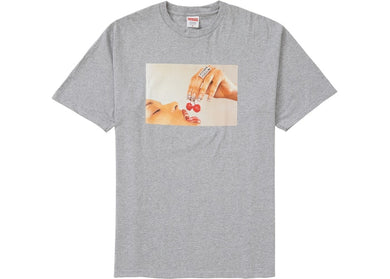 Supreme Cherries Tee Light Grey