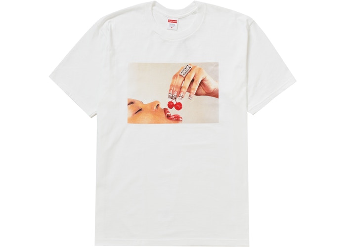 Supreme Cherries Tee Light White