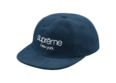 Supreme Classic Logo 6-Panel (SS18) Navy