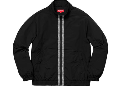 Supreme Classic Logo Taping Track Jacket Black