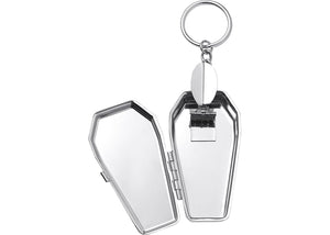 Supreme Coffin Keychain Silver