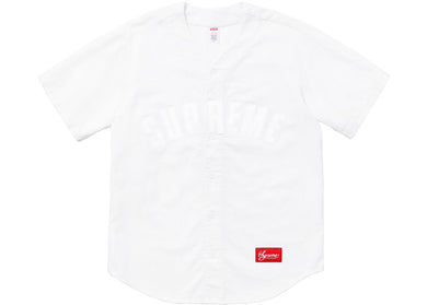 Supreme Corduroy Baseball Jersey White