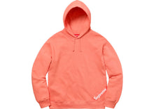 Supreme corner label hooded sweatshirt