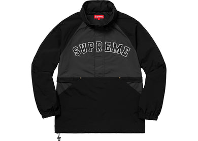 Supreme Court Half Zip Pullover Black