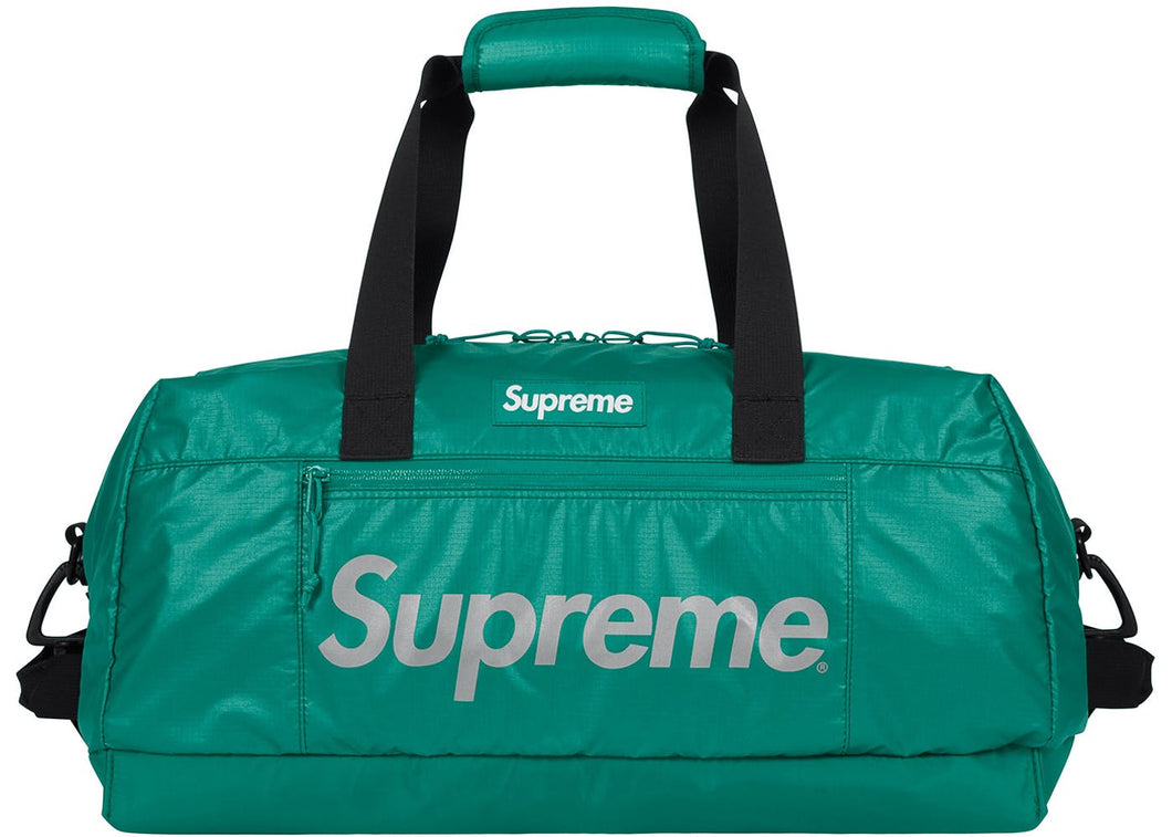 Supreme Duffle Bag Teal FW 17