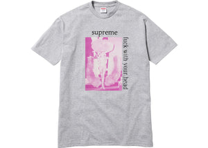 Supreme Fuck With Your Head Tee Grey