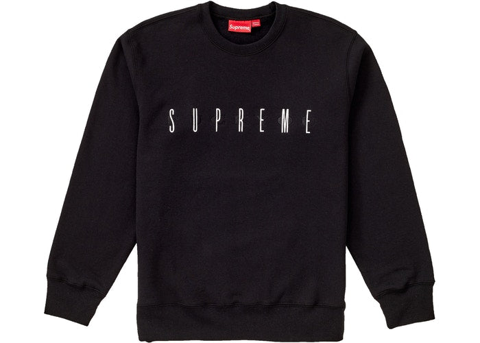 Supreme Fuck You Crewneck Ash Black