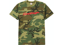 Supreme Futura Logo Tee Camo