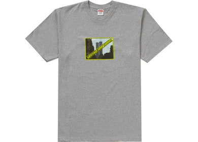 Supreme Greetings Tee Grey