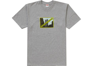 Supreme Greetings Tee Grey