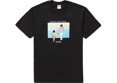Supreme Heaven And Earth Tee Black