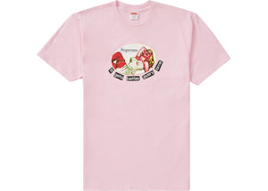 Supreme It Gets Better Every Time Tee Pink