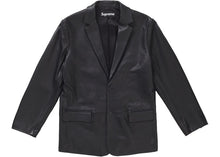 Leather Blazer (Black)