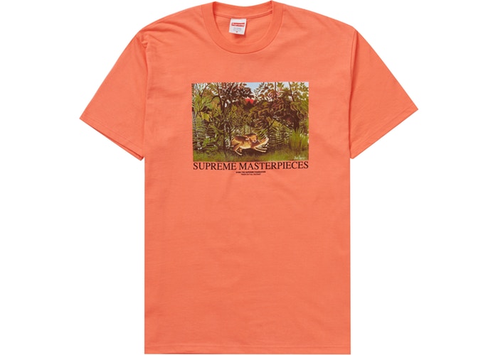 Supreme Masterpieces Tee Orange