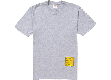 Middle Finger To The World Tee (Grey)