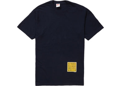 Middle Finger To The World Tee (Navy)