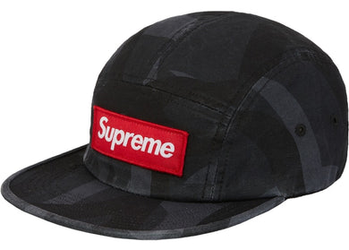 Supreme Military Camp Cap (FW19) Black Tribal Camo