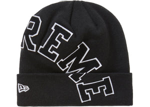 Supreme New Era Big Arc Beanie Black