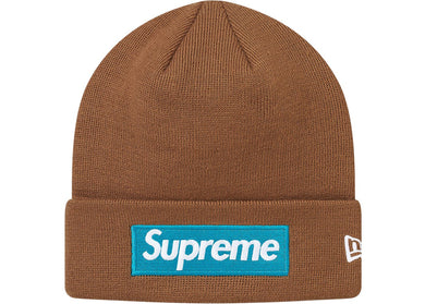 Supreme New Era Box Logo Beanie (FW17) Rust