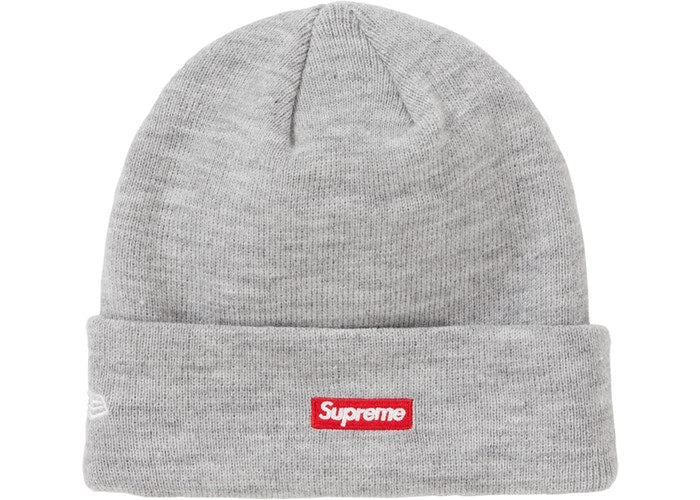 Supreme New Era S Logo Beanie (FW 19) Grey