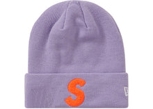 Supreme New Era S Logo Beanie (FW 19) Purple