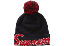 Supreme New Era Script Cuff Beanie Navy