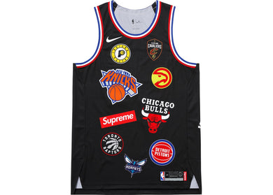 Supreme Nike/NBA Teams Authentic Jersey Black