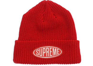 Supreme Oval Patch Beanie