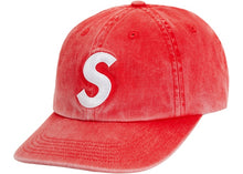 Supreme Pigment Print S Logo 6-Panel Red