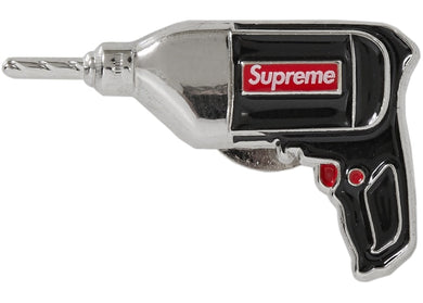 Supreme Power Drill Pin Black