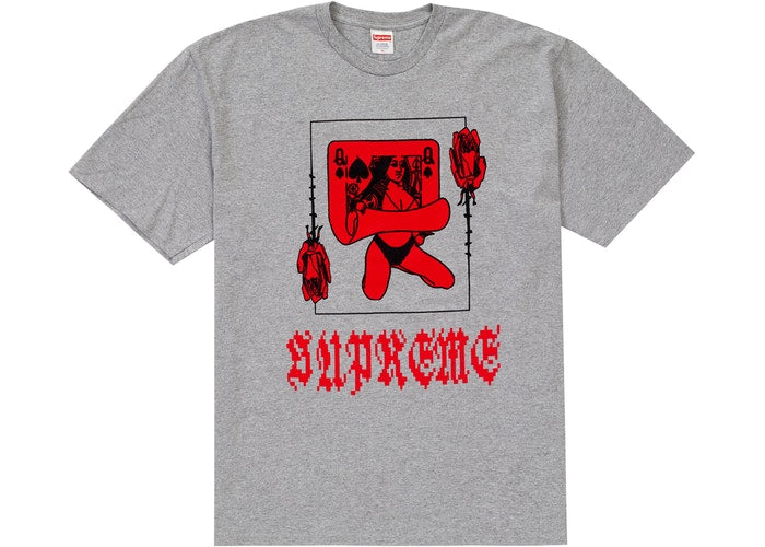 Supreme Queen Tee Grey