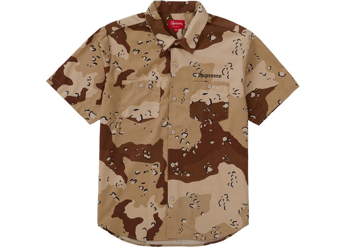 Sekintani La Norihiro Work Shirt (Chocolate Chip Camo)