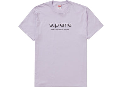 Supreme Shop Tee Purple 2020