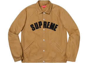 Supreme Snap Front Twill Jacket