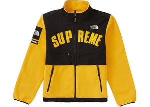 Supreme The North Face Arc Logo Denali Fleece Jacket (Yellow)