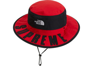 Supreme The North Face Arc Logo Horizon Breeze Hat (Red)