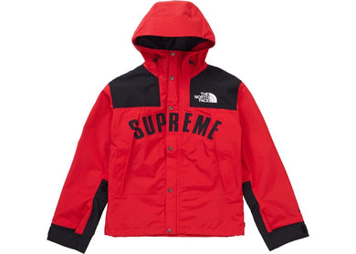 Supreme The North Face Arc Logo Mountain Parka (Red)