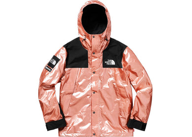 Supreme The North Face Metallic Mountain Parka Rose Gold