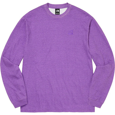 Supreme The North Face Pigment Printed L/S Top Purple