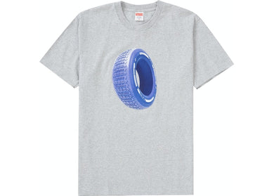 Supreme Tire Tee Grey