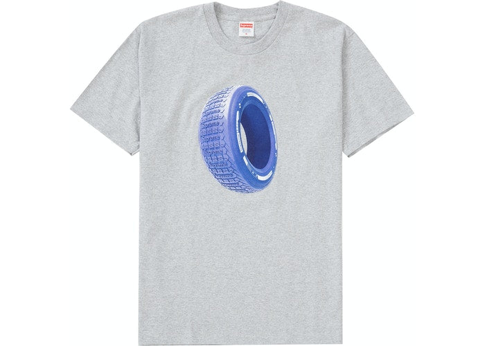 Supreme Tire Tee Grey