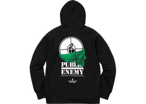 Supreme UNDERCOVER/Public Enemy Terrordome Hooded Sweatshirt Black