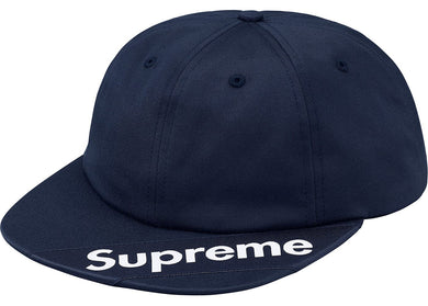 Supreme Visor Label 6-Panel Navy