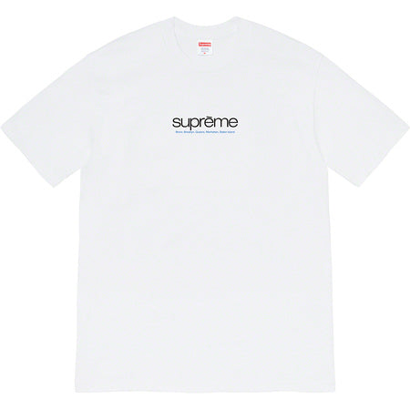 Supreme Five Boroughs Tee White