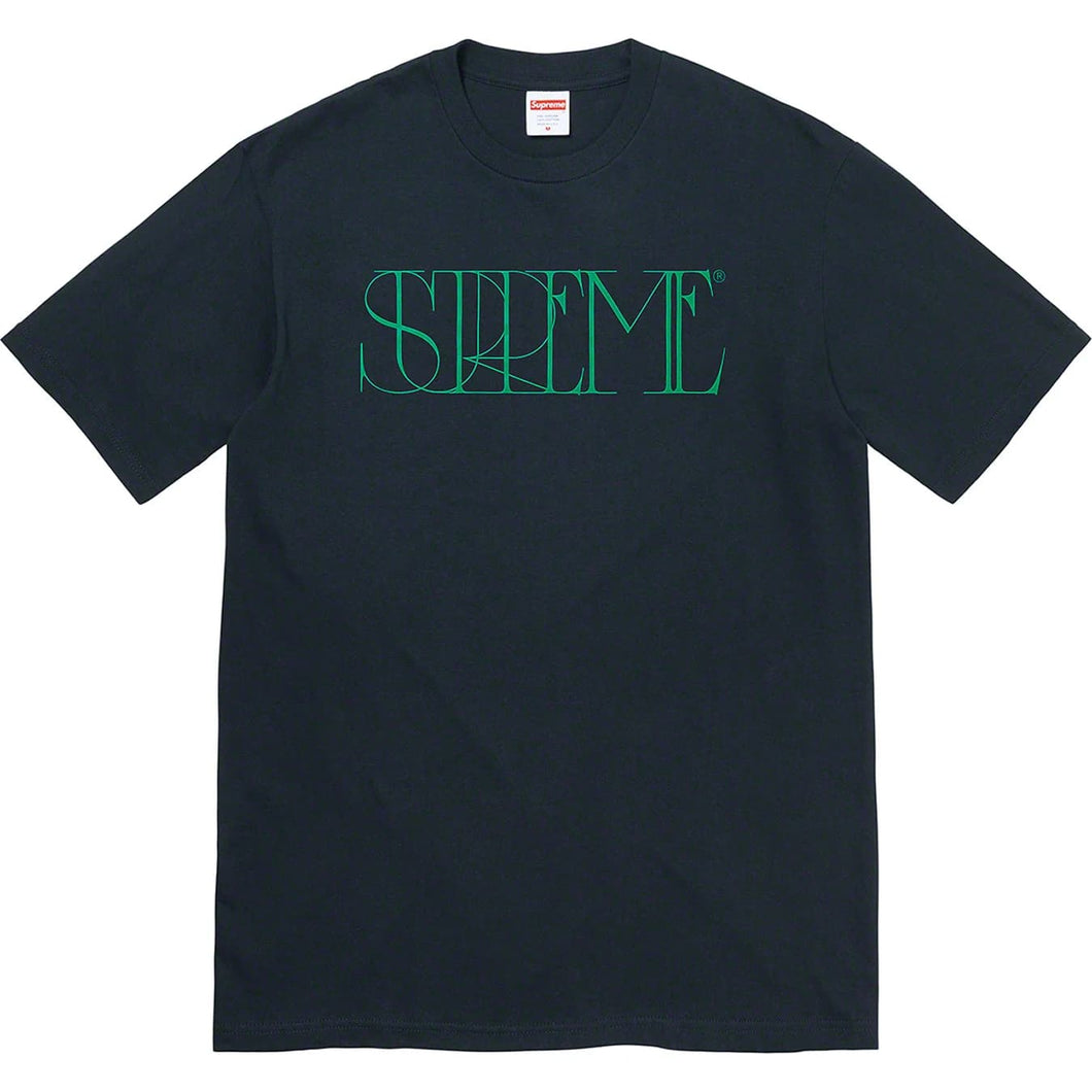 Supreme Trademark Tee Navy