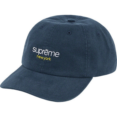 Supreme Classic Logo 6-Panel Navy