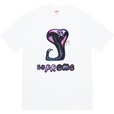 Supreme Snake Tee White