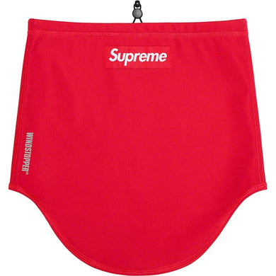 Supreme WINDSTOPPER Neck Gaiter Red