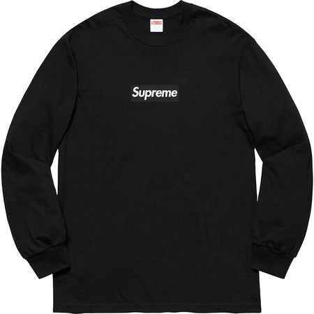 Supreme Box Logo L/S Tee Black