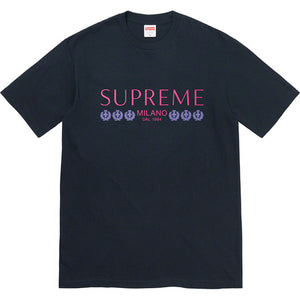 Supreme Milano Tee Navy